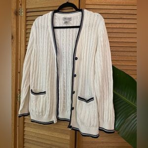 Vintage Cabin Creek 100% Cotton Knit Cardigan